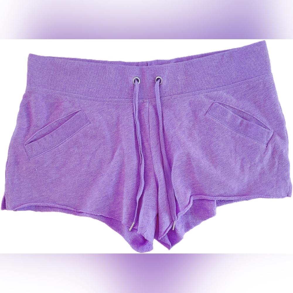 Victoria's Secret Y2K Supermodel Essentials Soft Fleece Shorts, Small - EUC